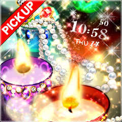 love candle night